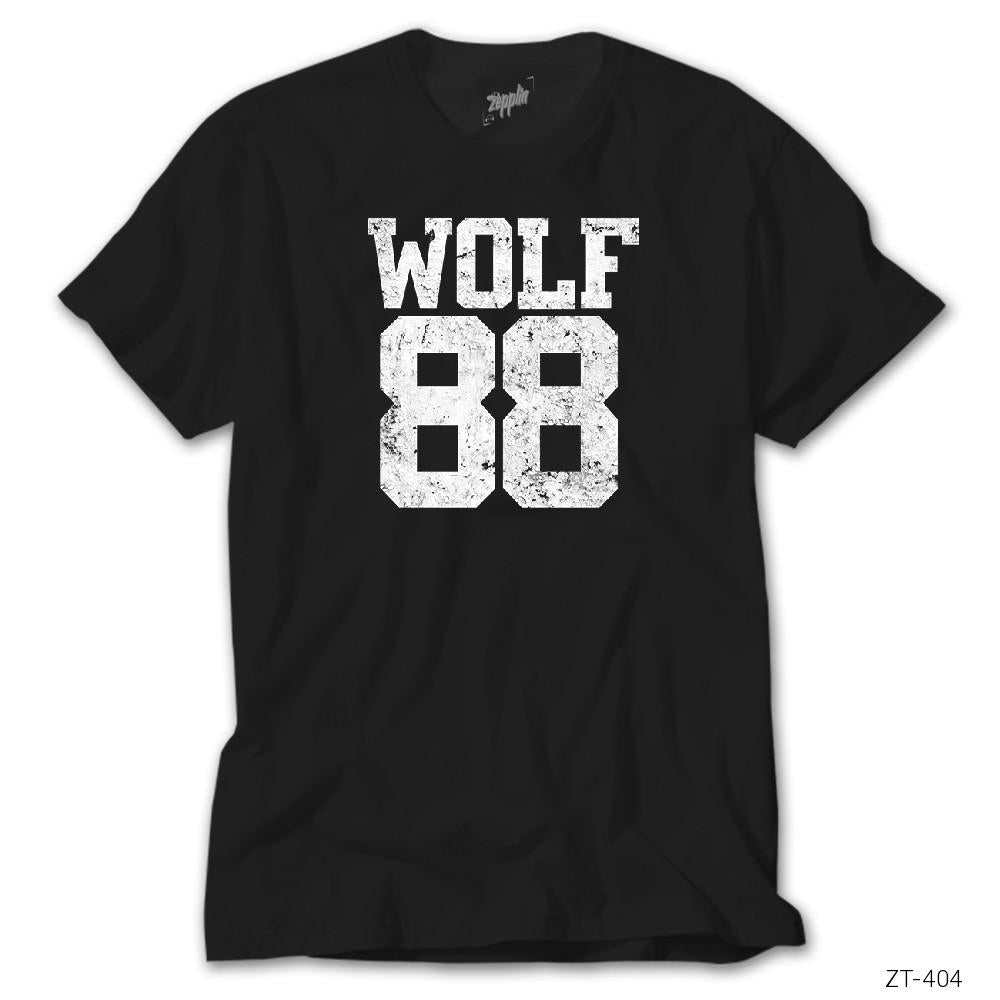 CrowsGate Wolf 88 Siyah Tişört