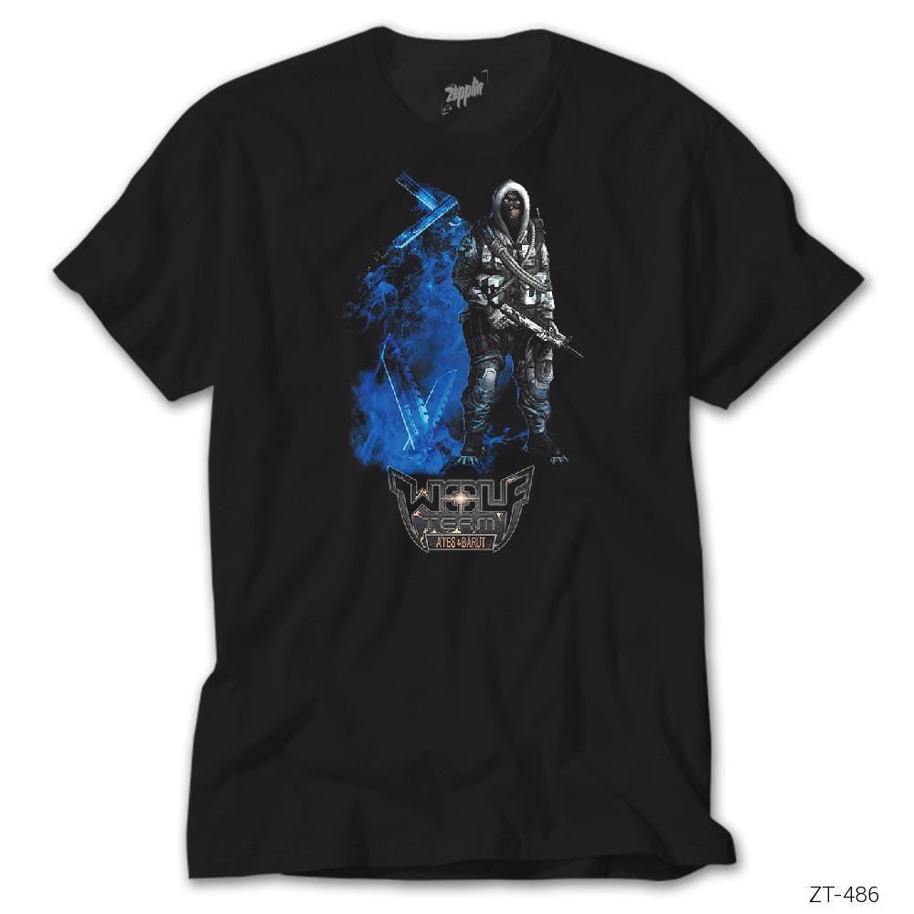 CrowsGate Wolfteam Cristopher Smith Siyah Tişört