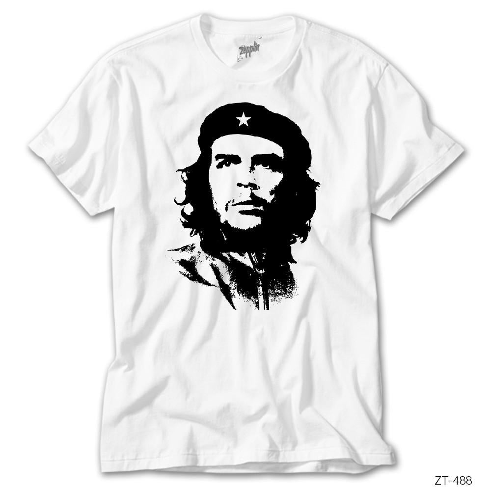 Crows Gate Che Guevara Siluet Beyaz Tişört
