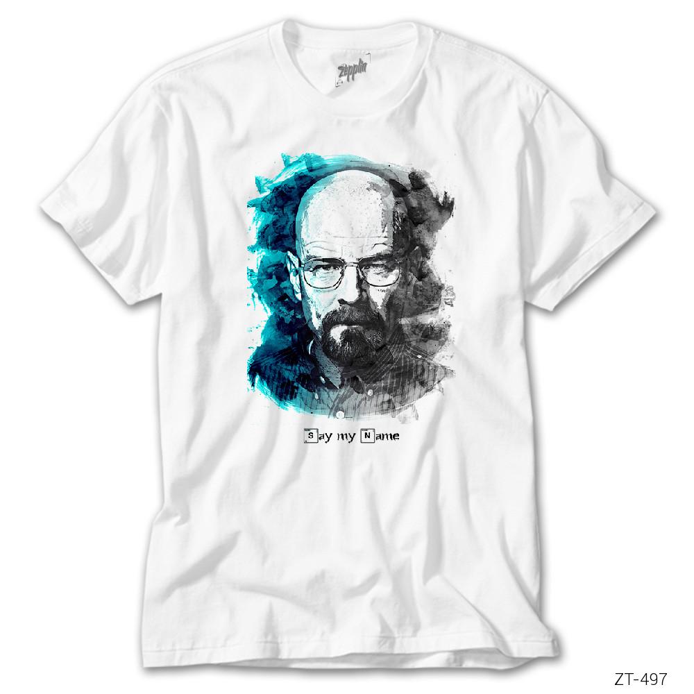 Crows Gate Breaking Bad Say My Name Beyaz Tişört