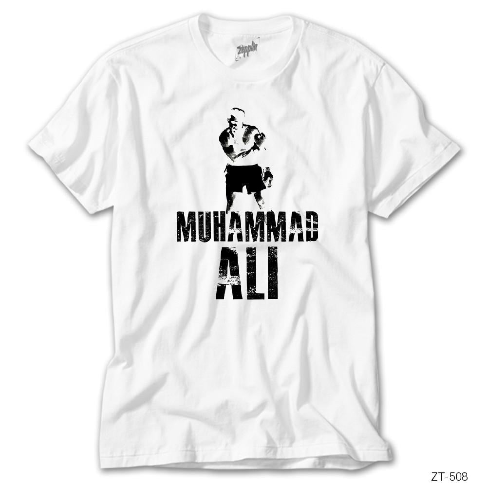 Muhammed Ali Beyaz Tişört
