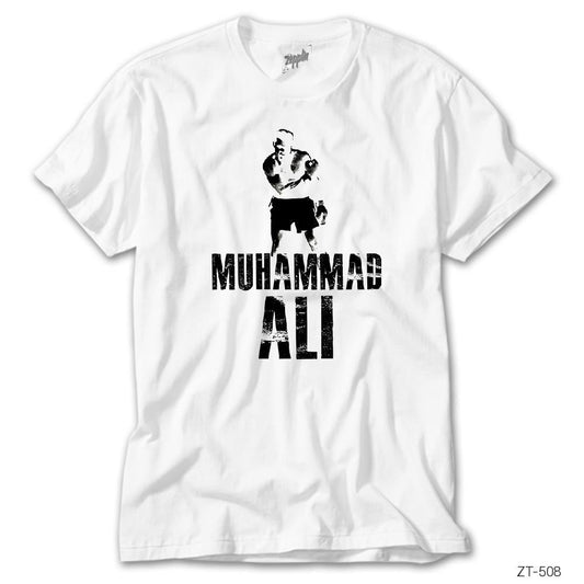 Muhammed Ali Beyaz Tişört
