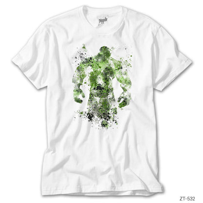 Hulk Giant Artwork Beyaz Tişört