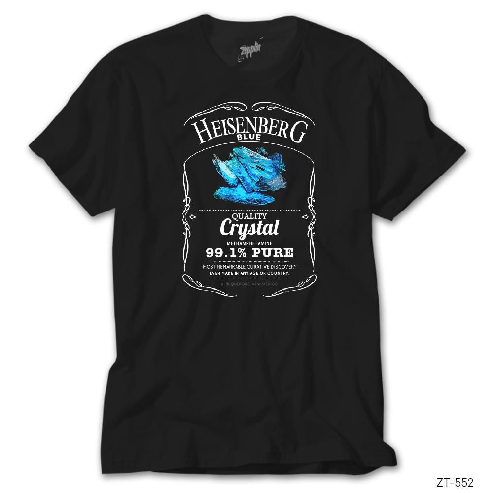 Crows Gate Breaking Bad Blue Crystal Siyah Tişört