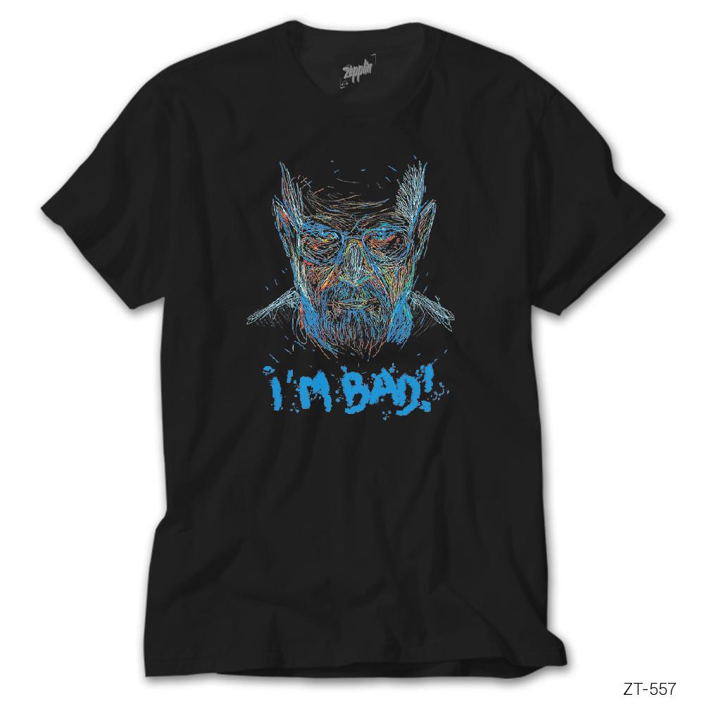 Crows Gate Breaking Bad I am Bad Siyah Tişört