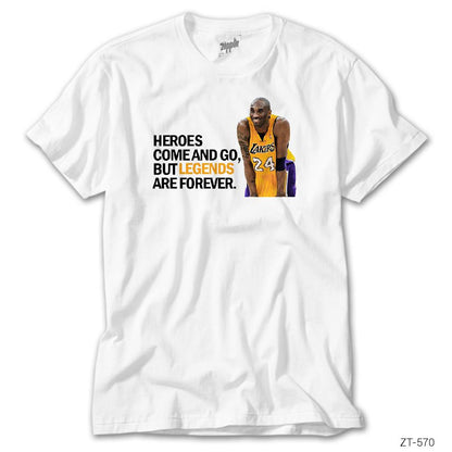 Kobe Bryant Legend Beyaz Tişört