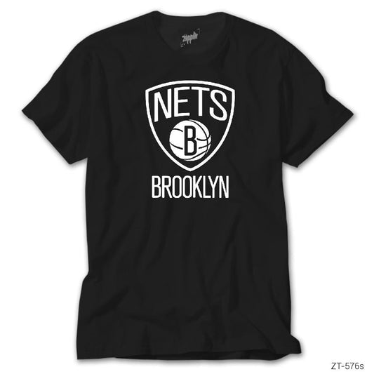 Brooklyn Nets Siyah Tişört