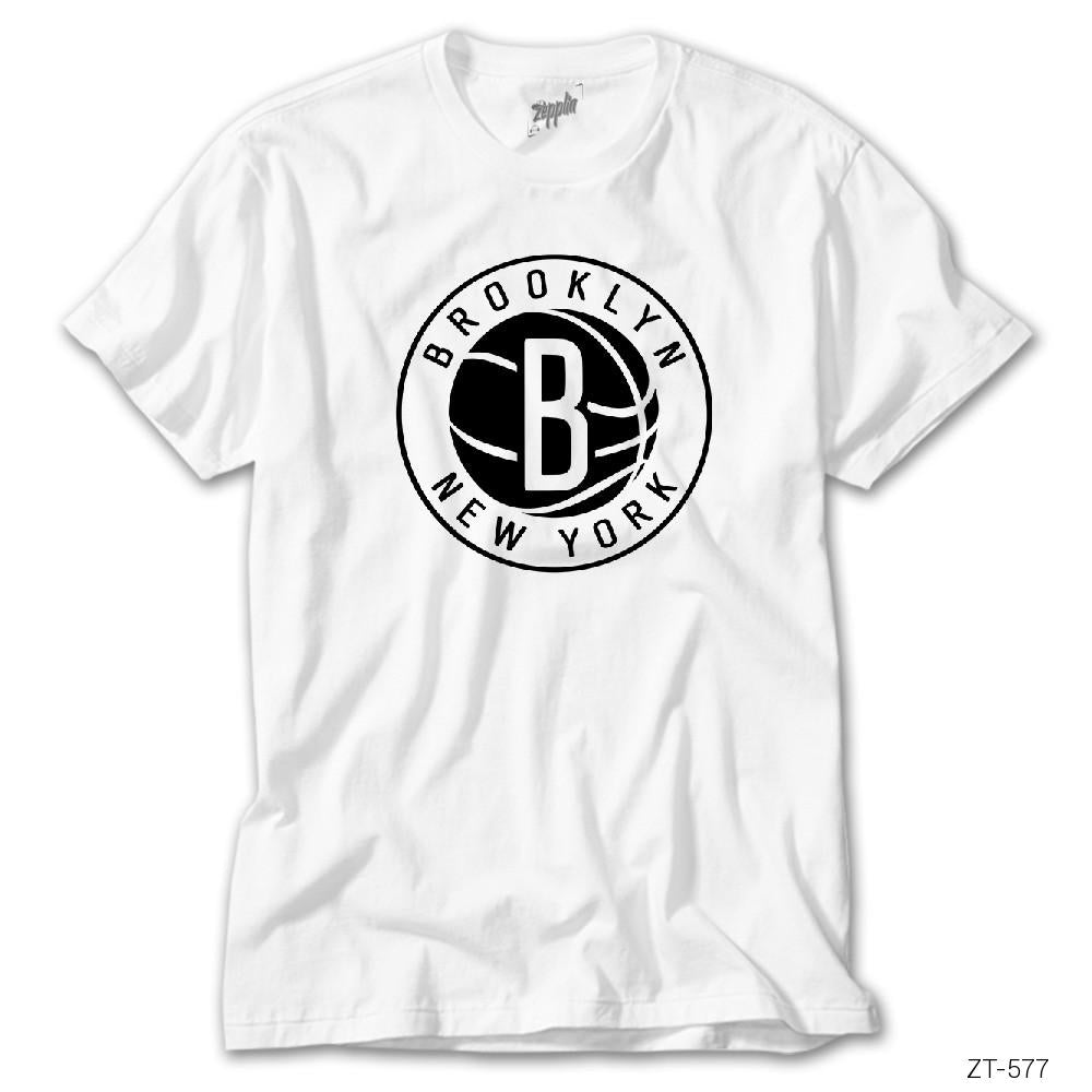 Crows Gate Brooklyn Nets 2 Beyaz Tişört