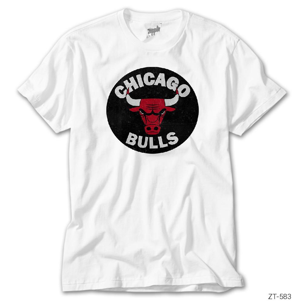 Crows Gate Chicago Bulls Stamp Beyaz Tişört