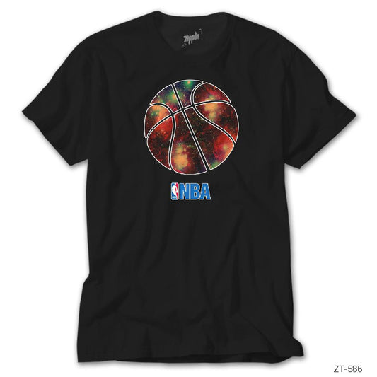 NBA Galaxy Siyah Tişört