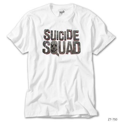 Suicide Squad Logo Beyaz Tişört