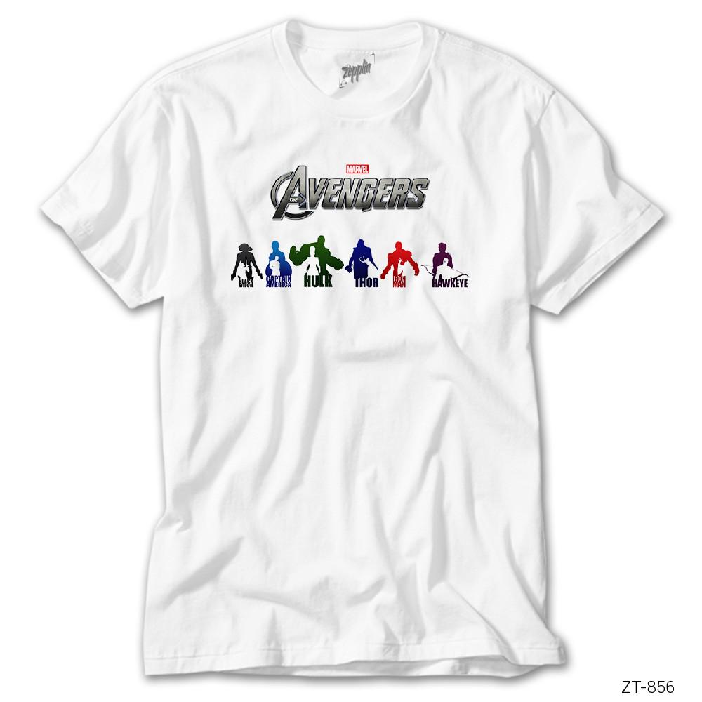 Crows Gate Avengers Team Beyaz Tişört