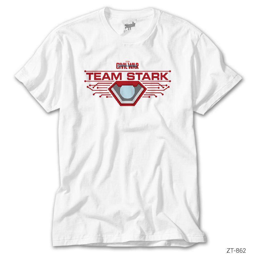 Crows Gate Civil War Team Stark Logo Beyaz Tişört