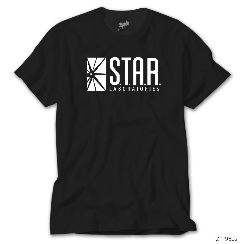 The Flash Star Lab Siyah Tişört