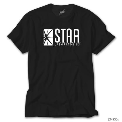 The Flash Star Lab Siyah Tişört