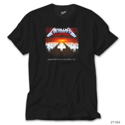 Metallica Master of Puppets Siyah Tişört