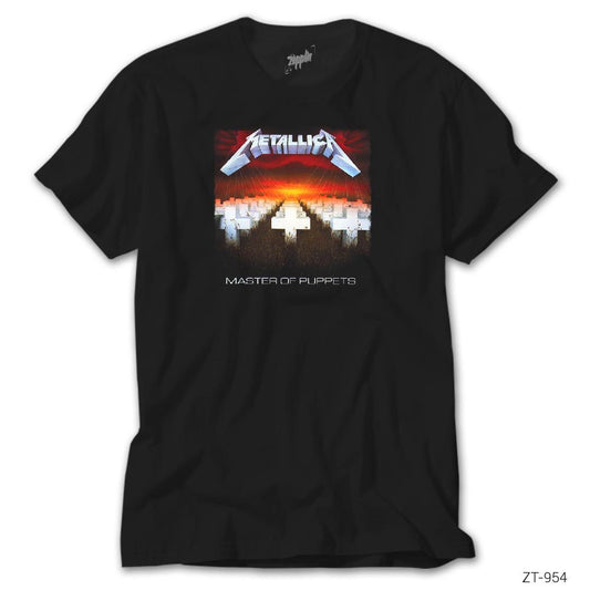 Metallica Master of Puppets Siyah Tişört