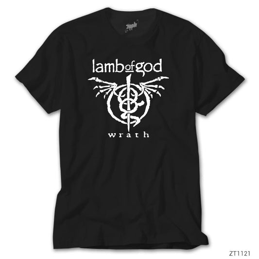 Lamb of God Wrath Siyah Tişört