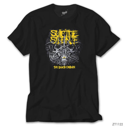 Suicide Slience The Black Crown Siyah Tişört