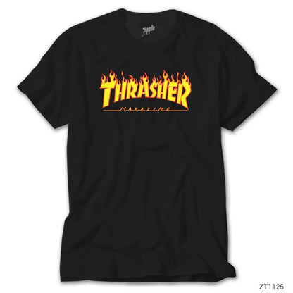 Thrasher Siyah Tişört