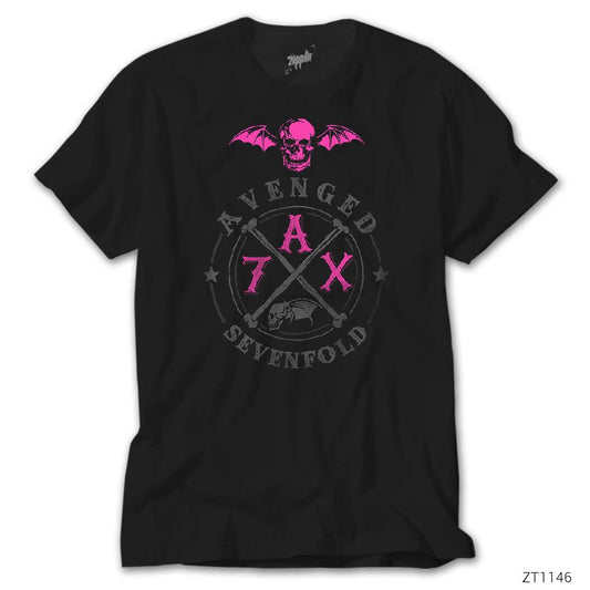 Avenged Sevenfold A7X Siyah Tişört