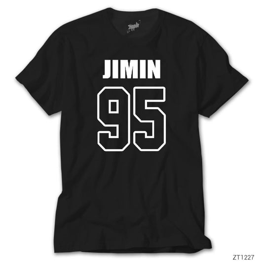 BTS Jimin 95 Siyah Tişört