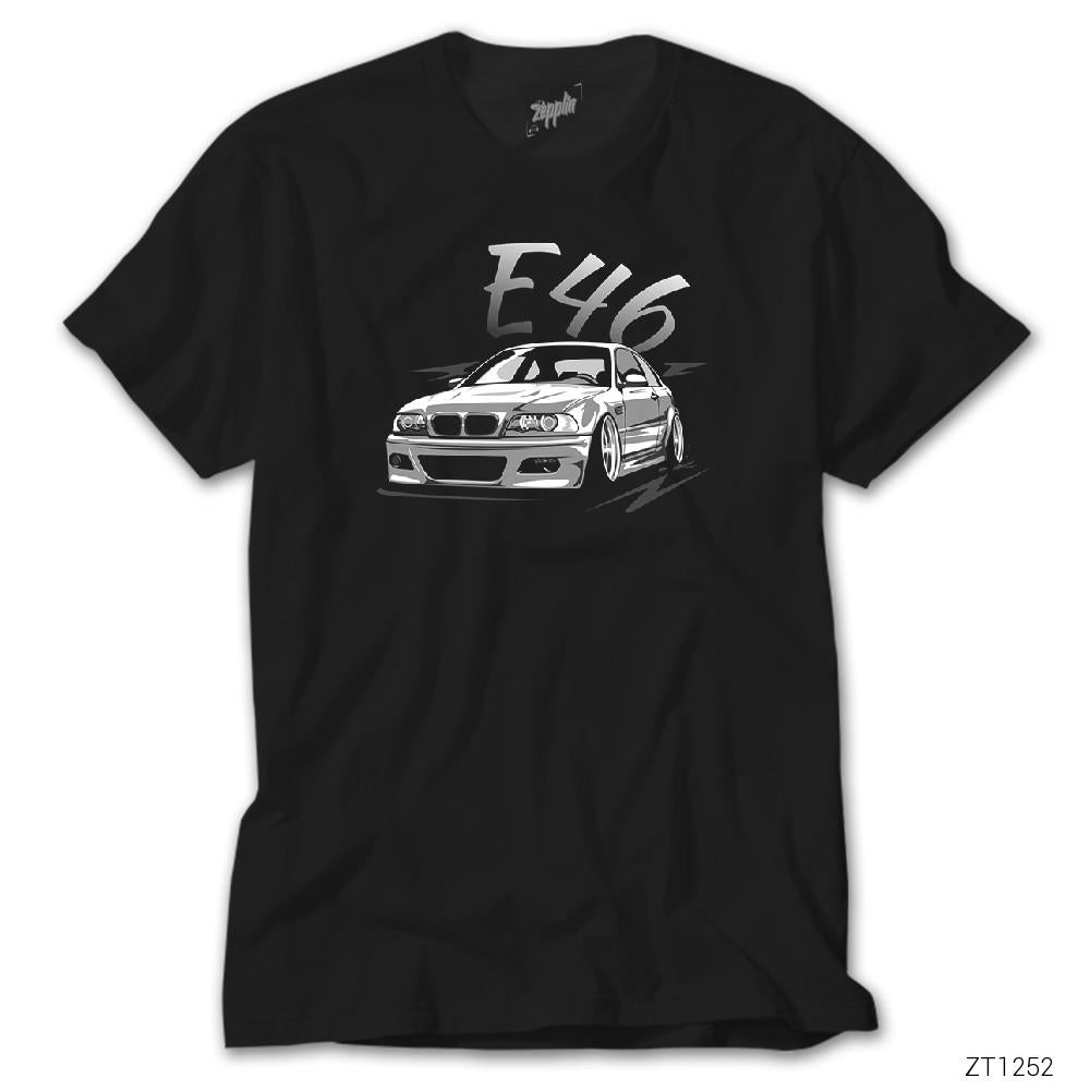 CrowsGate BMW E46 Tuning Siyah Tişört