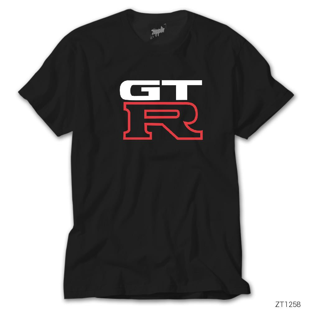 CrowsGate Nissan GTR Logo Siyah Tişört