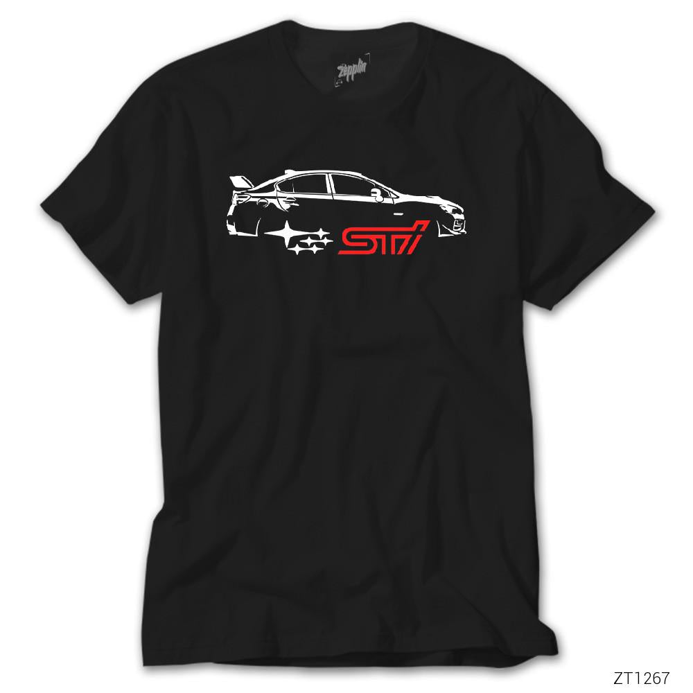 CrowsGate Subaru SWRX STI Siyah Tişört