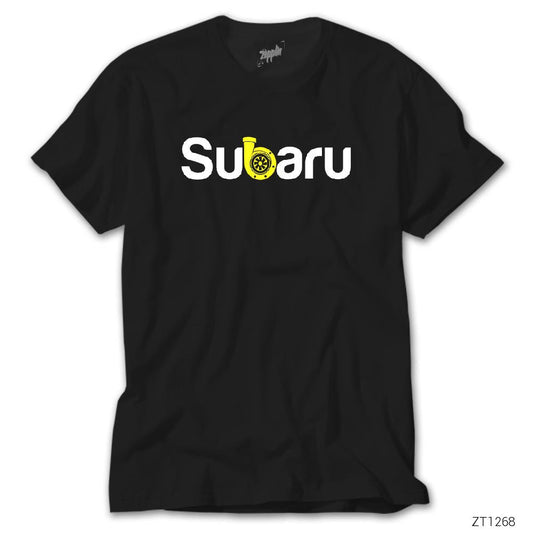 Subaru Turbo Siyah Tişört