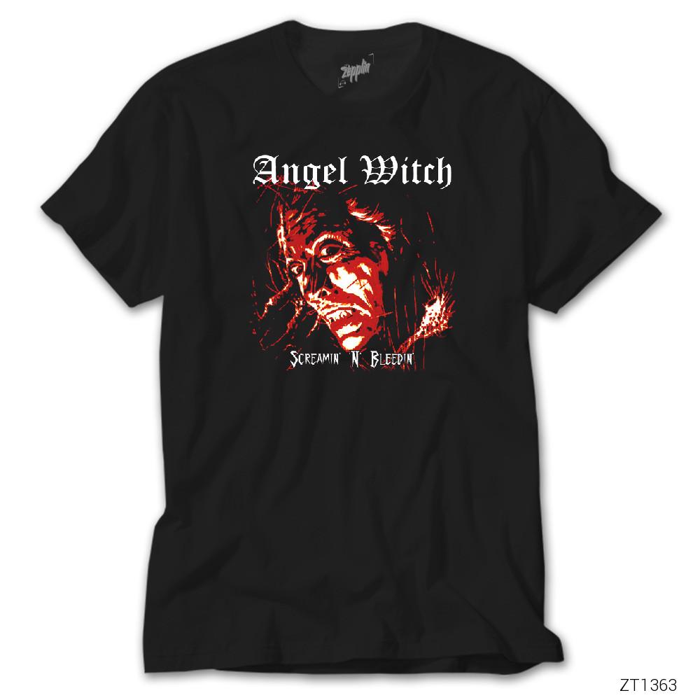 Angel Witch Screamin Siyah Tişört