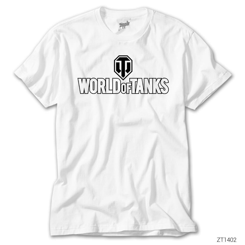 CrowsGate World of Tanks Logo 2 Beyaz Tişört