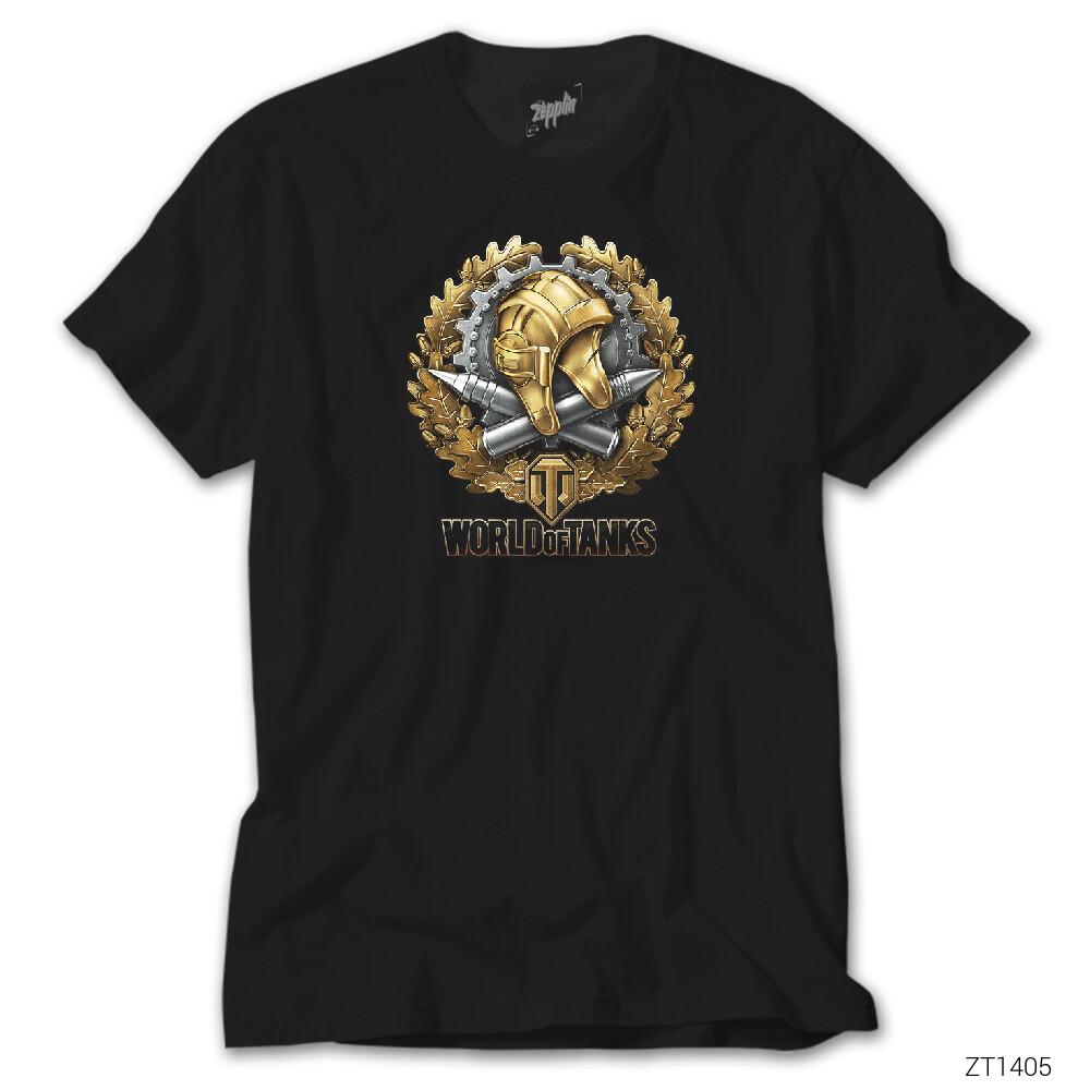 CrowsGate World of Tanks War Genius Siyah Tişört