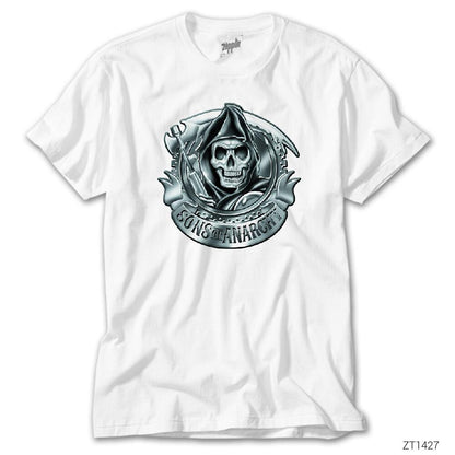 Sons of Anarchy Rock Beyaz Tişört