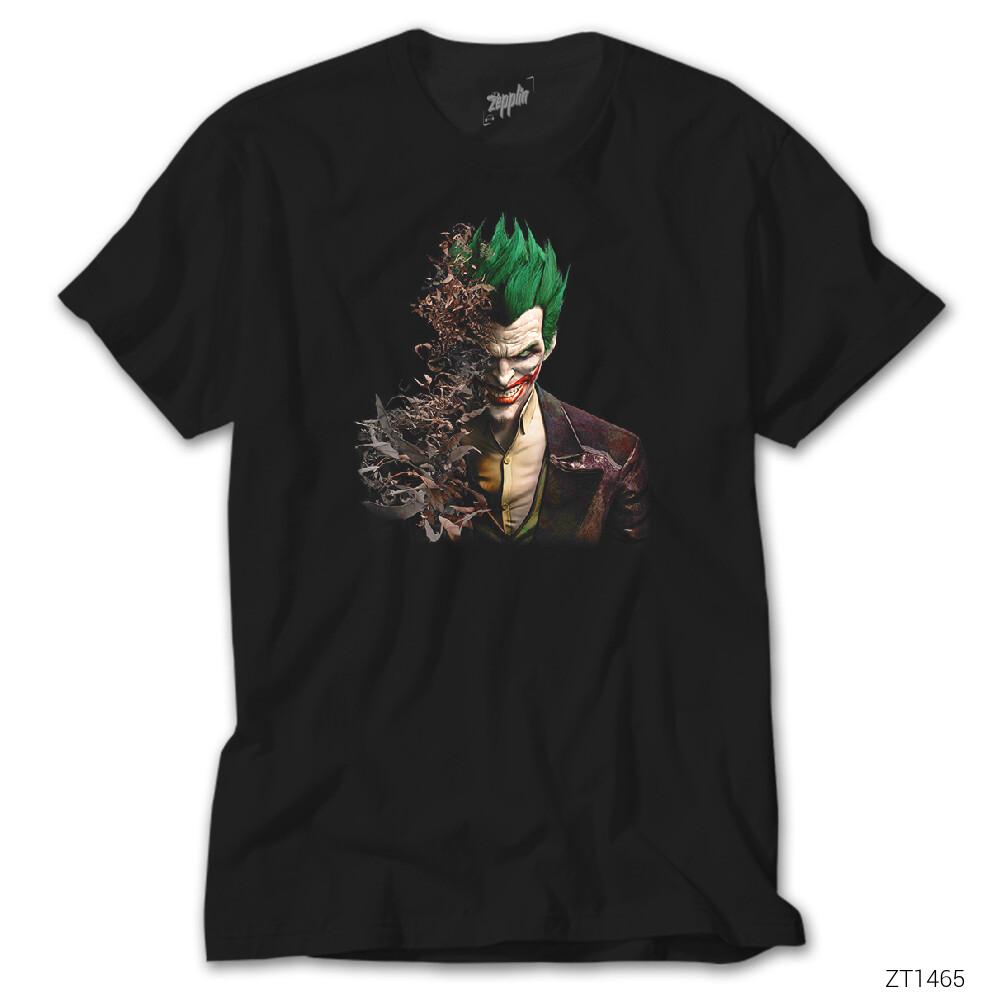 Joker Face Bats Siyah Tişört