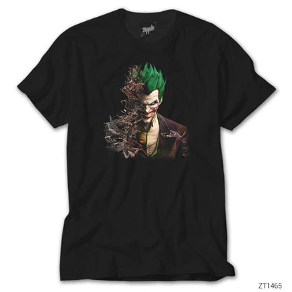 Joker Face Bats Siyah Tişört