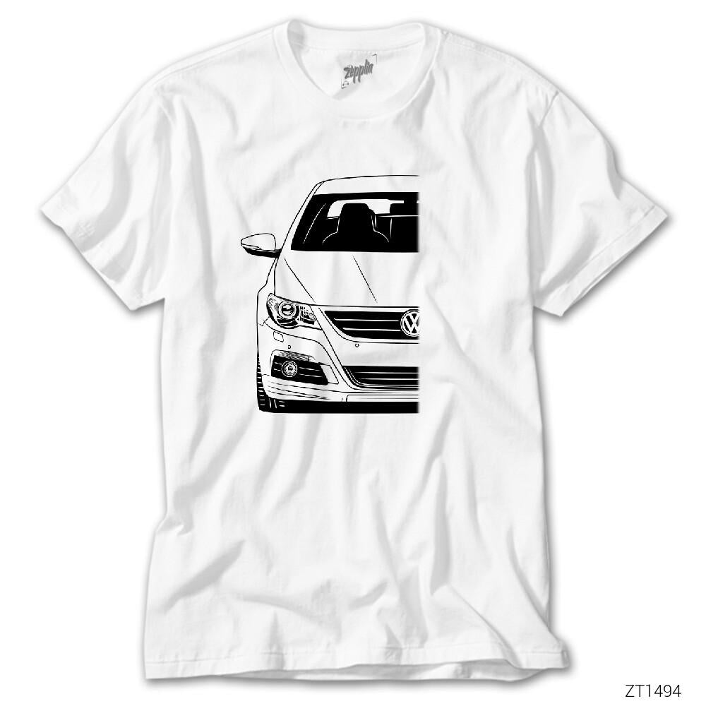 CrowsGate VW Passat CC Beyaz Tişört