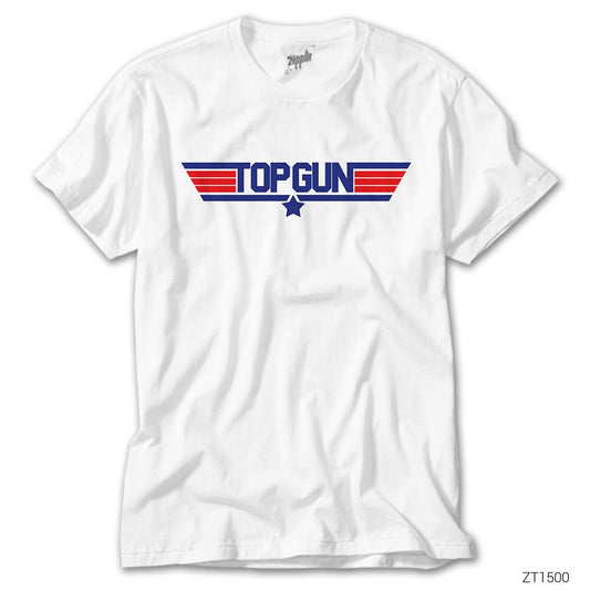 Topgun Beyaz Tişört