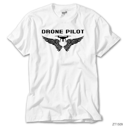 Drone Pilot 3 Beyaz Tişört