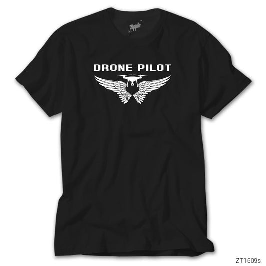 Drone Pilot 3 Siyah Tişört