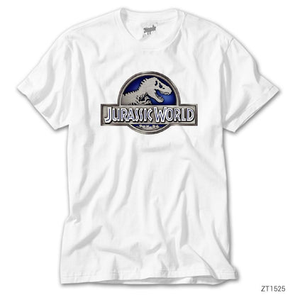 Jurassic Park Blue Beyaz Tişört