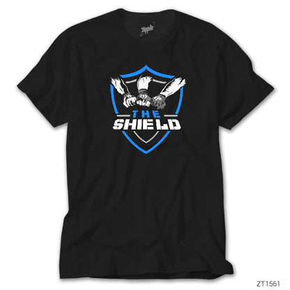 The Sheild Siyah Tişört
