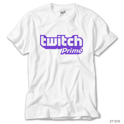Twitch Prime Beyaz Tişört