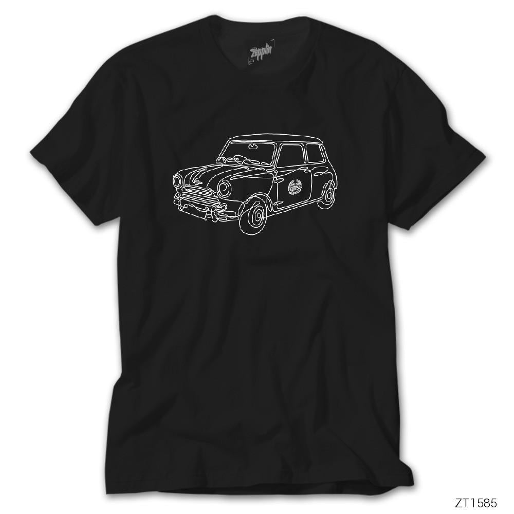 CrowsGate Mini Cooper Old Siyah Tişört