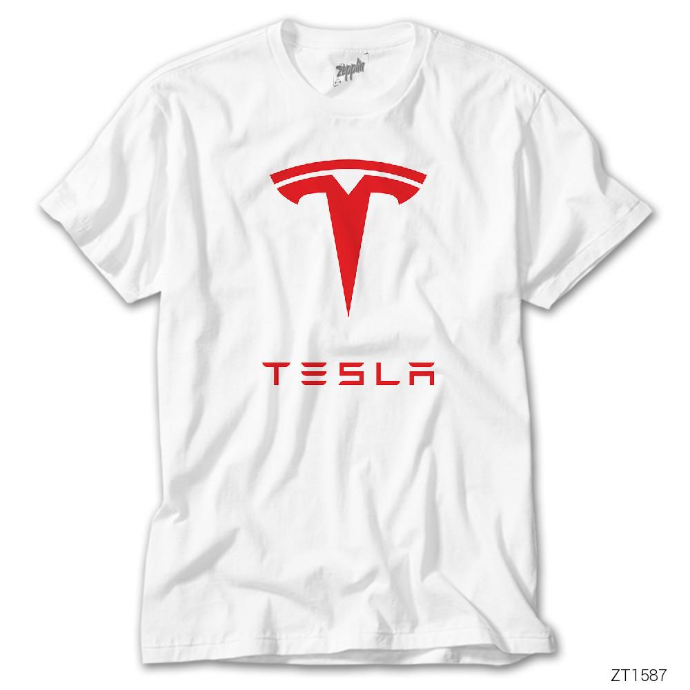 CrowsGate Tesla Beyaz Tişört