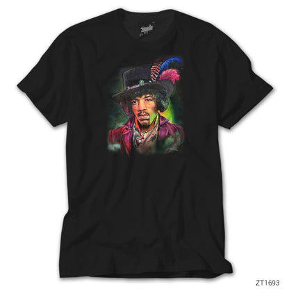Jimi Hendrix Siyah Tişört