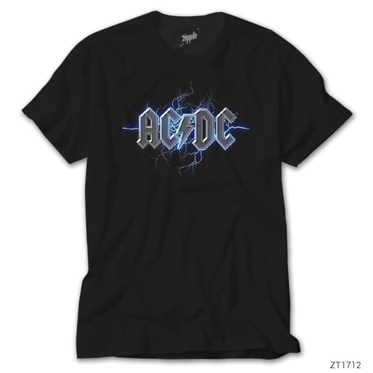 Ac Dc Electricity Siyah Tişört