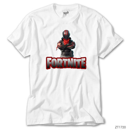 Fortnite Motocycle Skin Beyaz Tişört