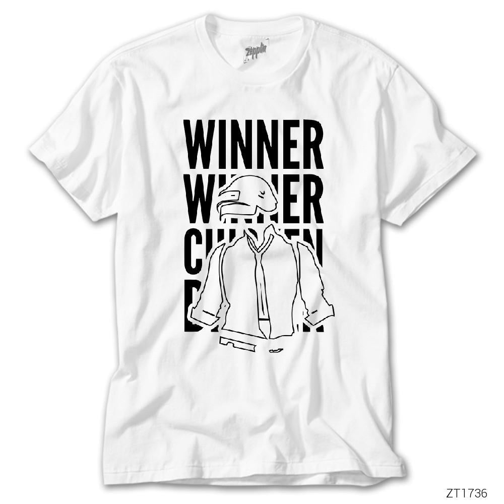 PUBG Winner Winner W Beyaz Tişört