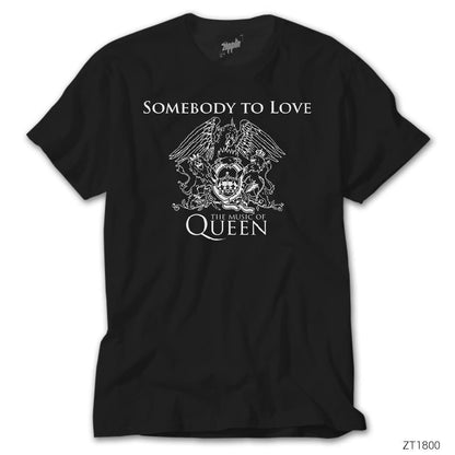 Queen Somebody to Love Siyah Tişört